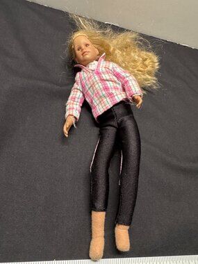 Vintage 2004 Only Hearts & Pony Club Taylor Angelique Blonde Doll With Plaid Jac